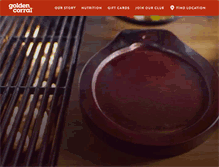 Tablet Screenshot of goldencorral.com